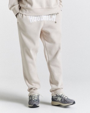 Beige/White Hoodrich Stature Joggers USA | 390-NGLYOP