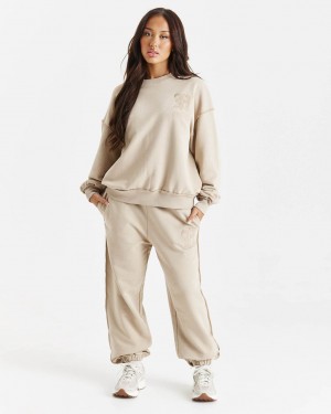 Beige Hoodrich Edge Joggers USA | 325-KCWPOH