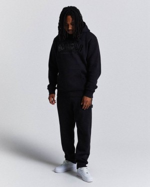 Black/Black Chromatic Hoodrich Chromatic Joggers USA | 074-XQBIJA