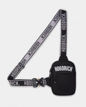 Black/White Hoodrich OG Core Clip Mini Bag USA | 560-TLPJRC