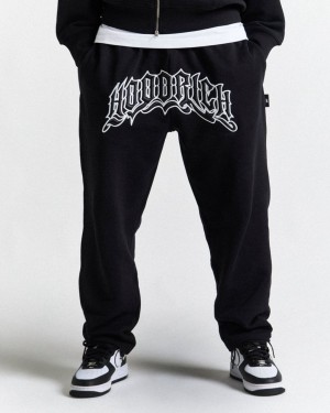 Black/White Hoodrich Ritual Joggers USA | 605-GUIQFW