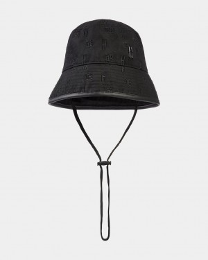 Black Hoodrich OG Link Bucket Hat USA | 458-FHMOPE