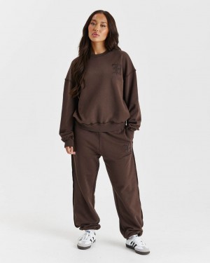 Brown Hoodrich Edge Joggers USA | 796-MLYREH