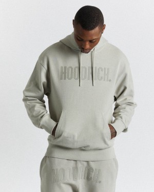 Sage Green Hoodrich Premium Essentials Hoodie USA | 584-NUDACI