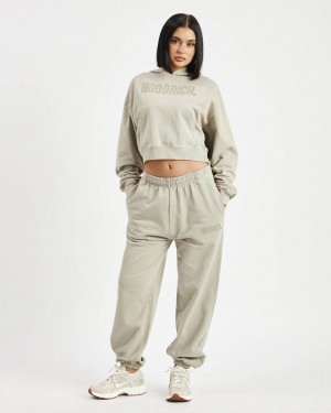 Sage Green Hoodrich Premium Essentials Joggers USA | 592-OPIDJE