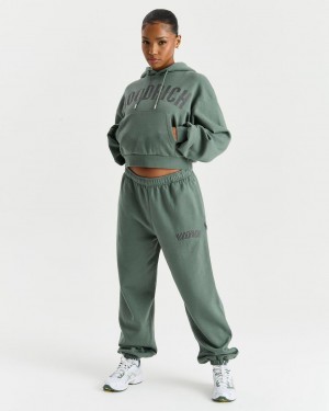 Sage Hoodrich Surface Oversized Joggers USA | 679-YMVFQX