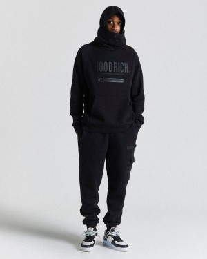 Triple Black Hoodrich Sight Joggers USA | 439-XHDNZV