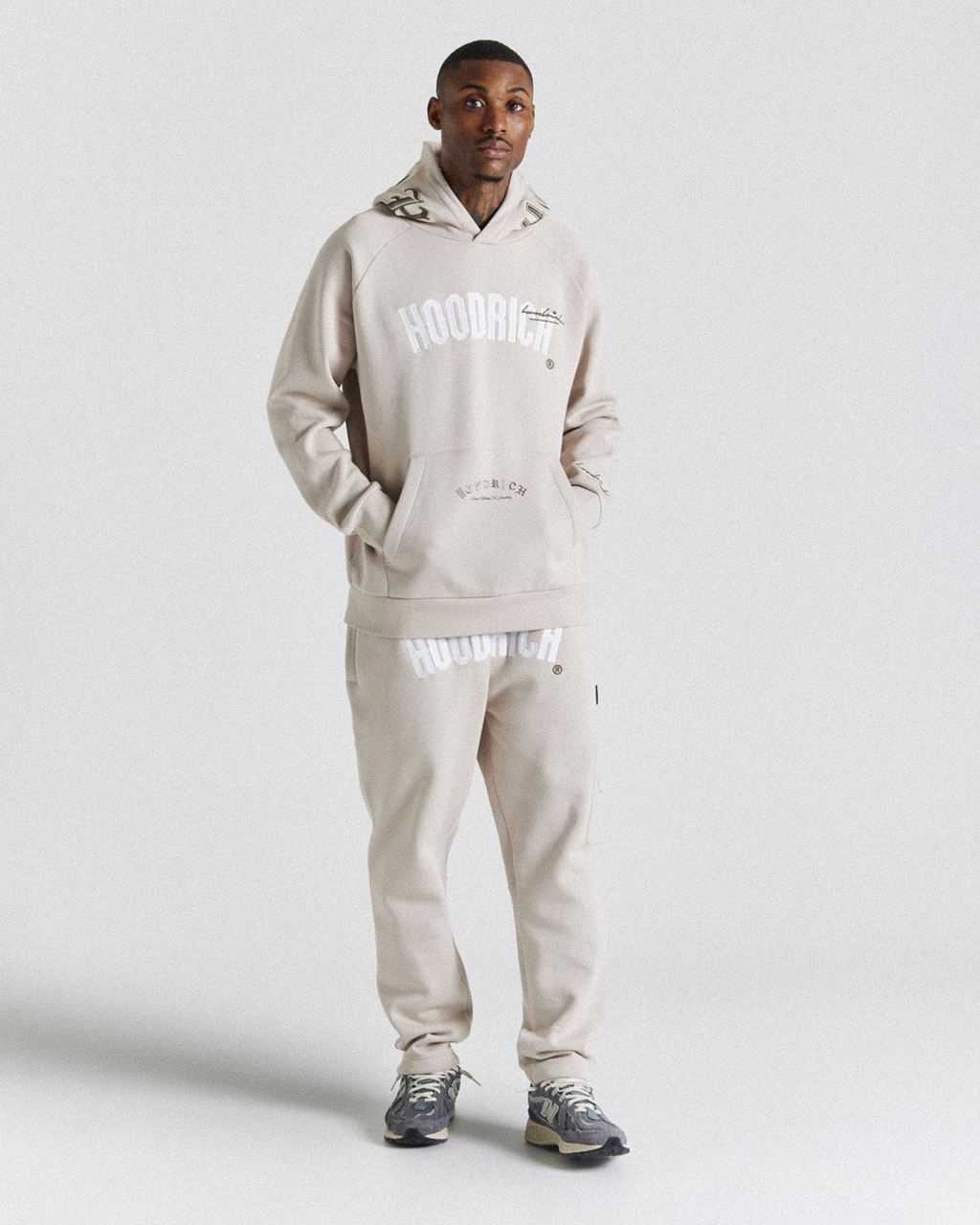 Beige/White Hoodrich Stature Joggers USA | 390-NGLYOP