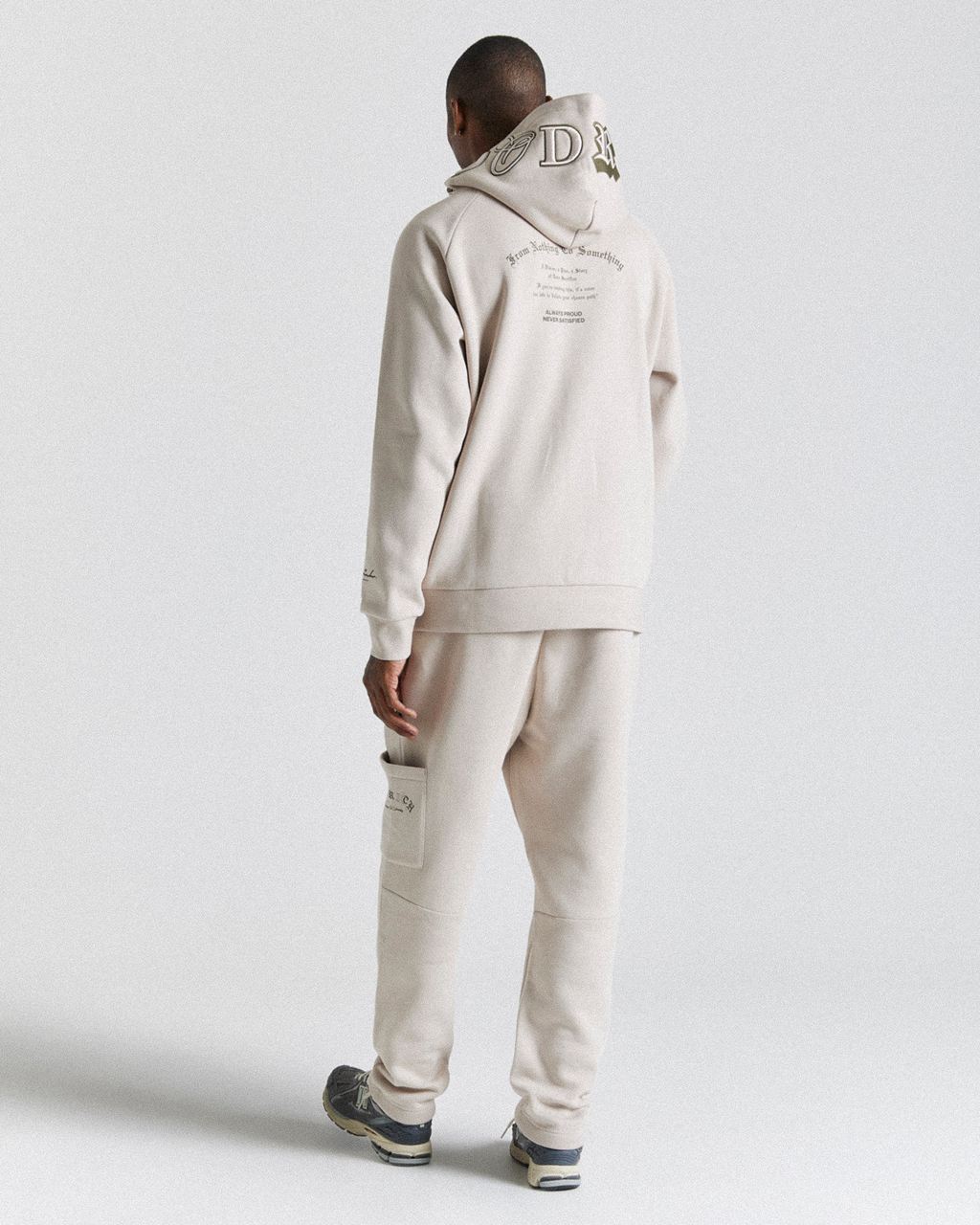 Beige/White Hoodrich Stature Joggers USA | 390-NGLYOP