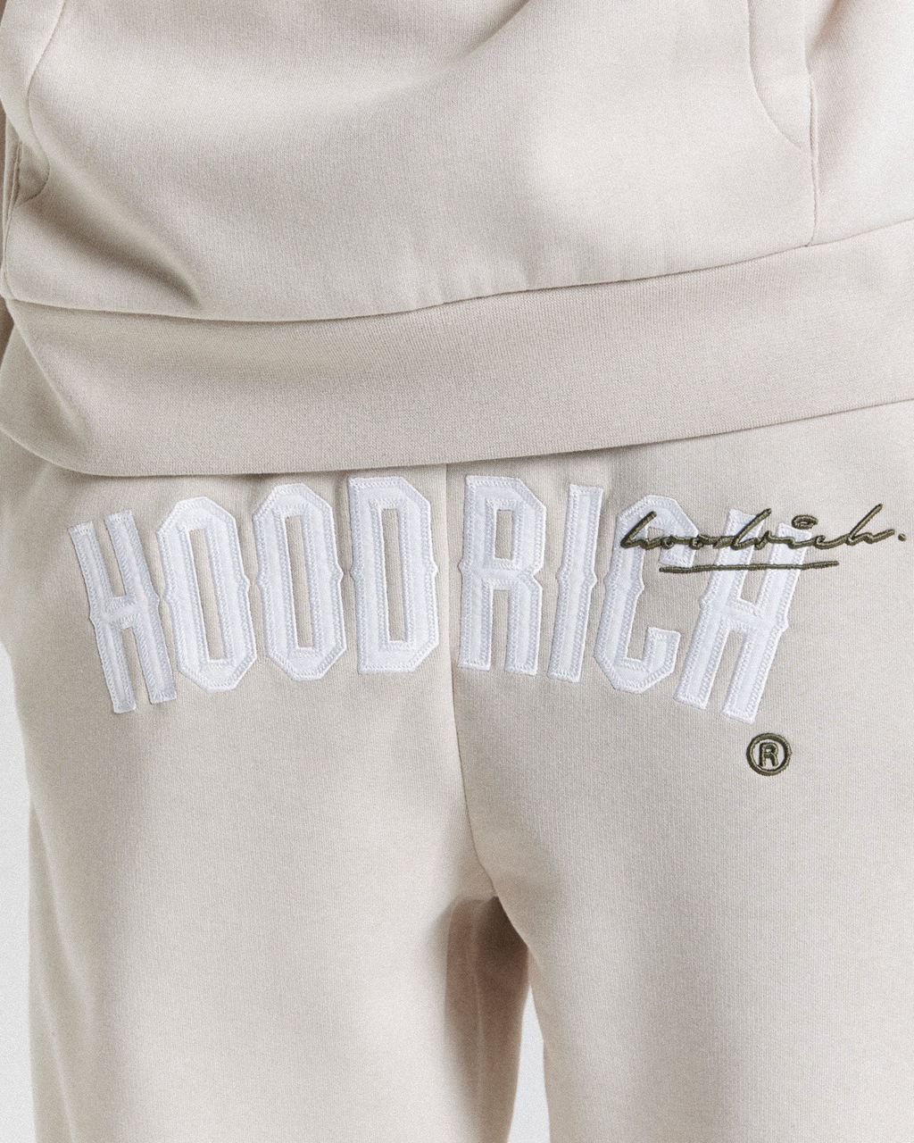 Beige/White Hoodrich Stature Joggers USA | 390-NGLYOP