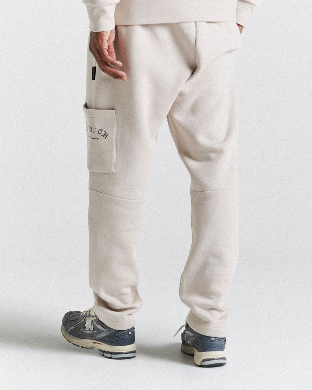 Beige/White Hoodrich Stature Joggers USA | 390-NGLYOP