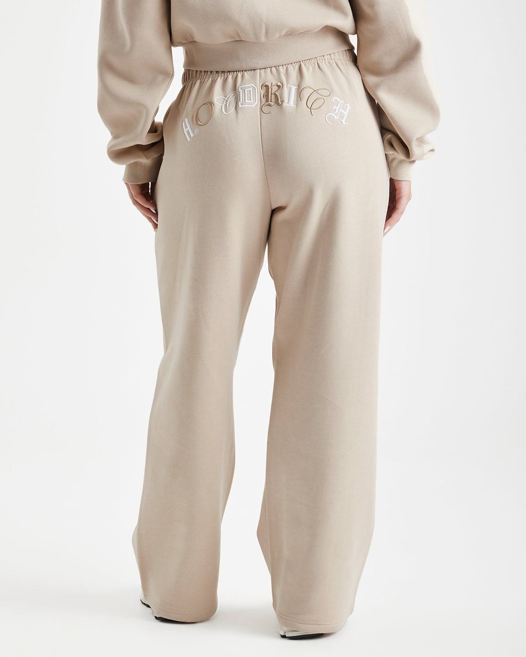 Beige Hoodrich Calor Wide Leg Joggers USA | 758-OFNSGH