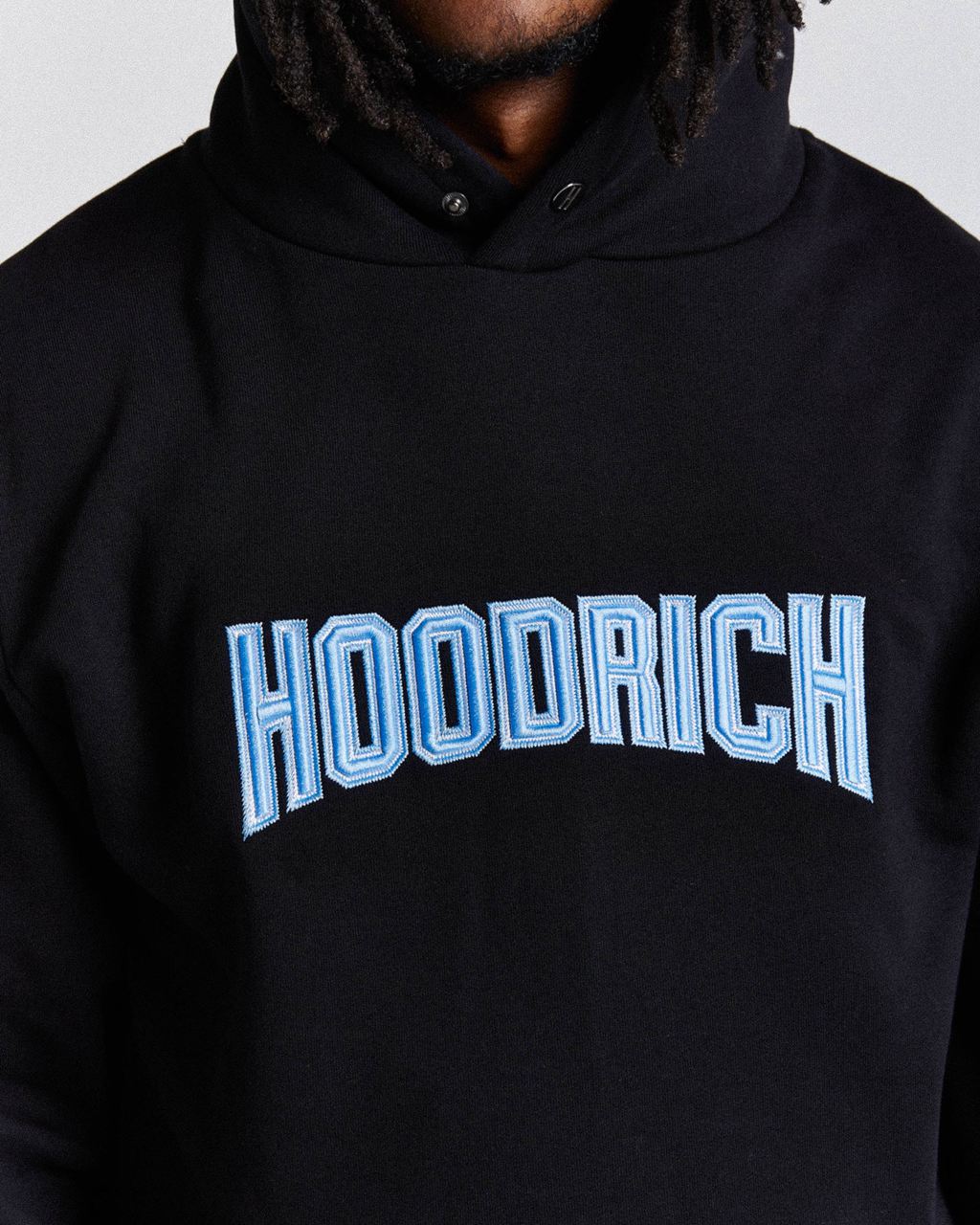 Black/Blue/White Hoodrich Claw Hoodie USA | 159-ZNYHQR