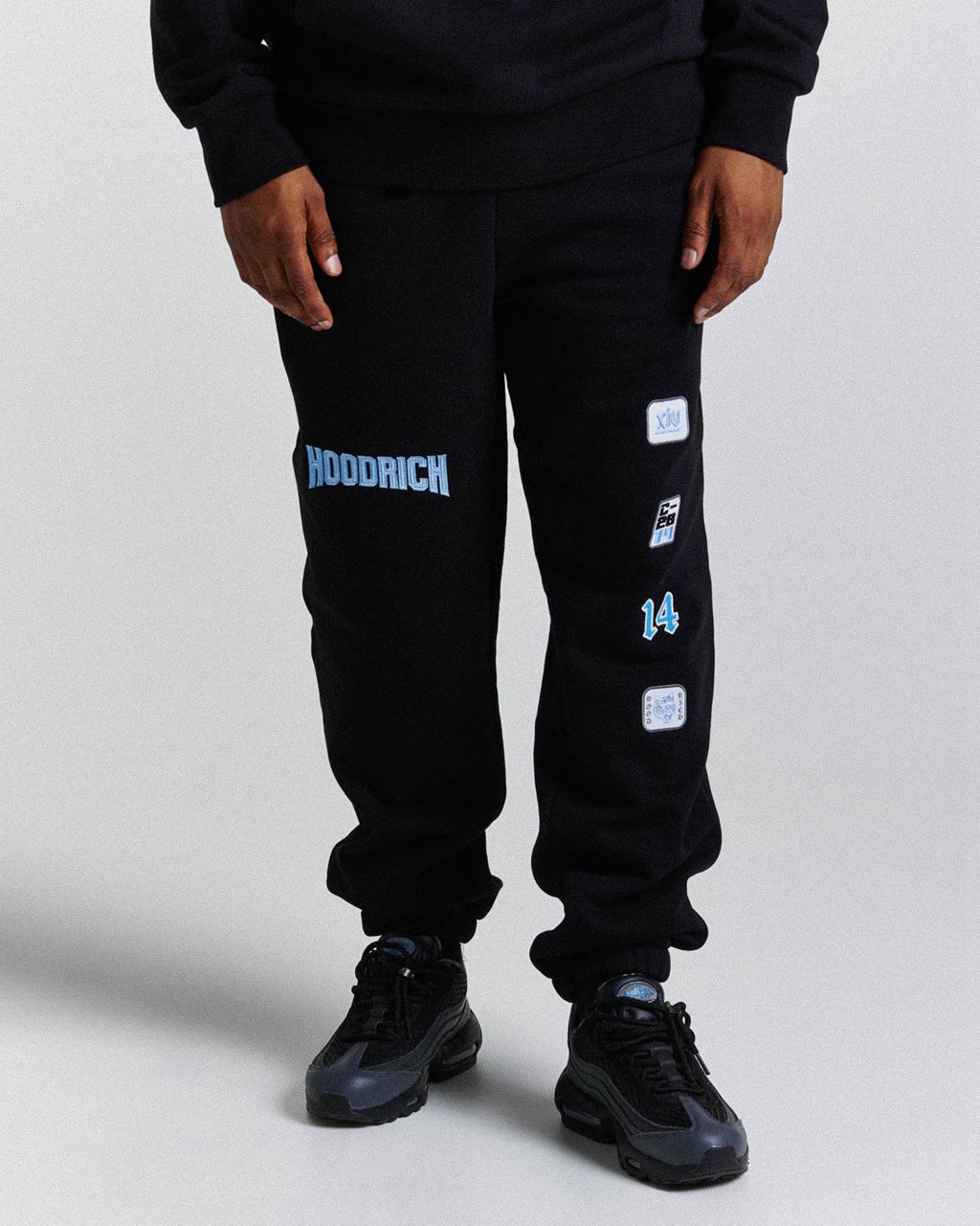 Black/Blue/White Hoodrich Claw Joggers USA | 603-DSWLHY