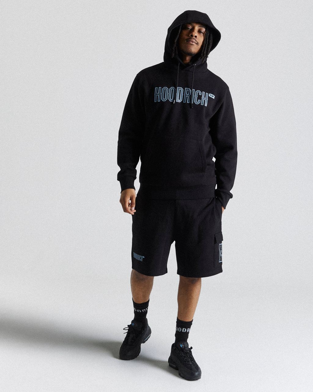 Black/Blue Hoodrich Akira Hoodie USA | 628-IPKHGO