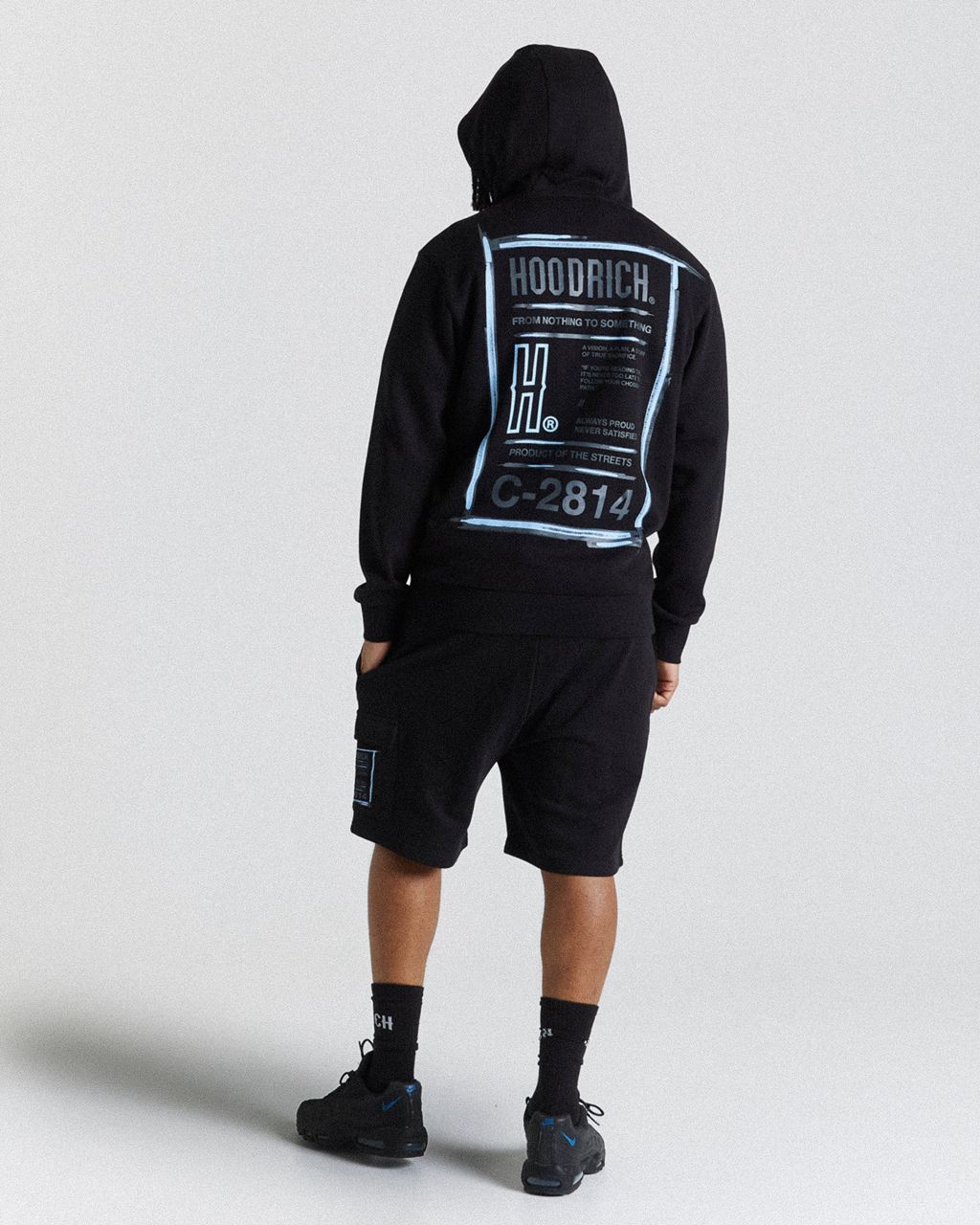 Black/Blue Hoodrich Akira Hoodie USA | 628-IPKHGO