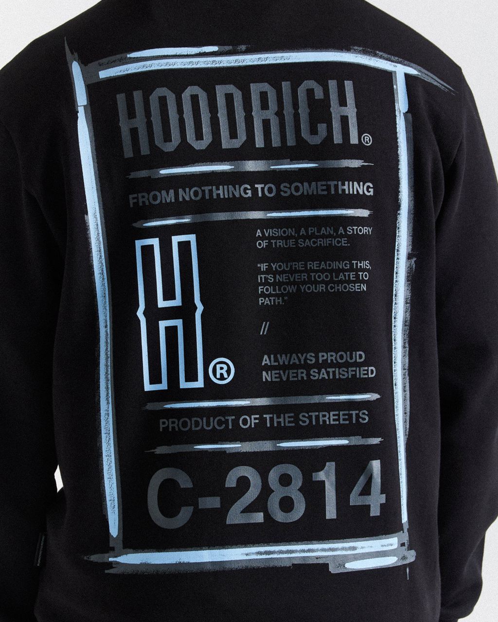 Black/Blue Hoodrich Akira Hoodie USA | 628-IPKHGO