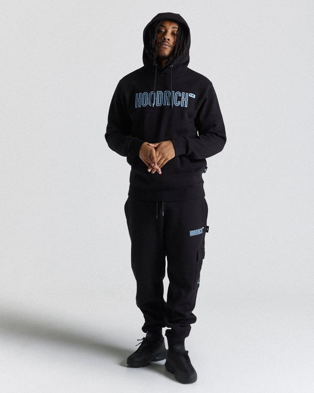 Black/Blue Hoodrich Akira Hoodie USA | 628-IPKHGO