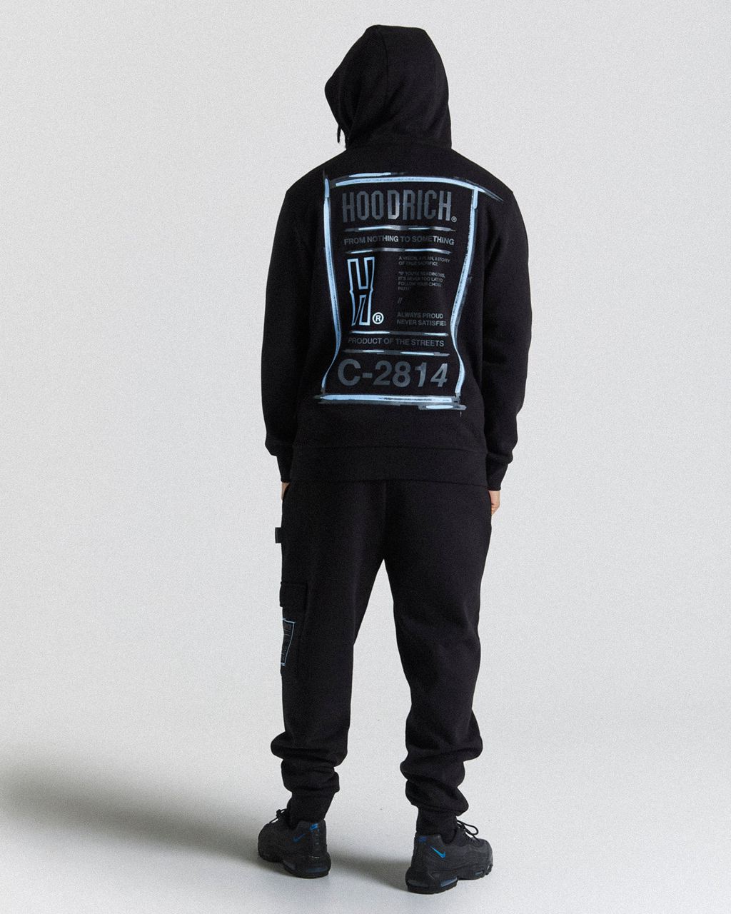 Black/Blue Hoodrich Akira Hoodie USA | 628-IPKHGO