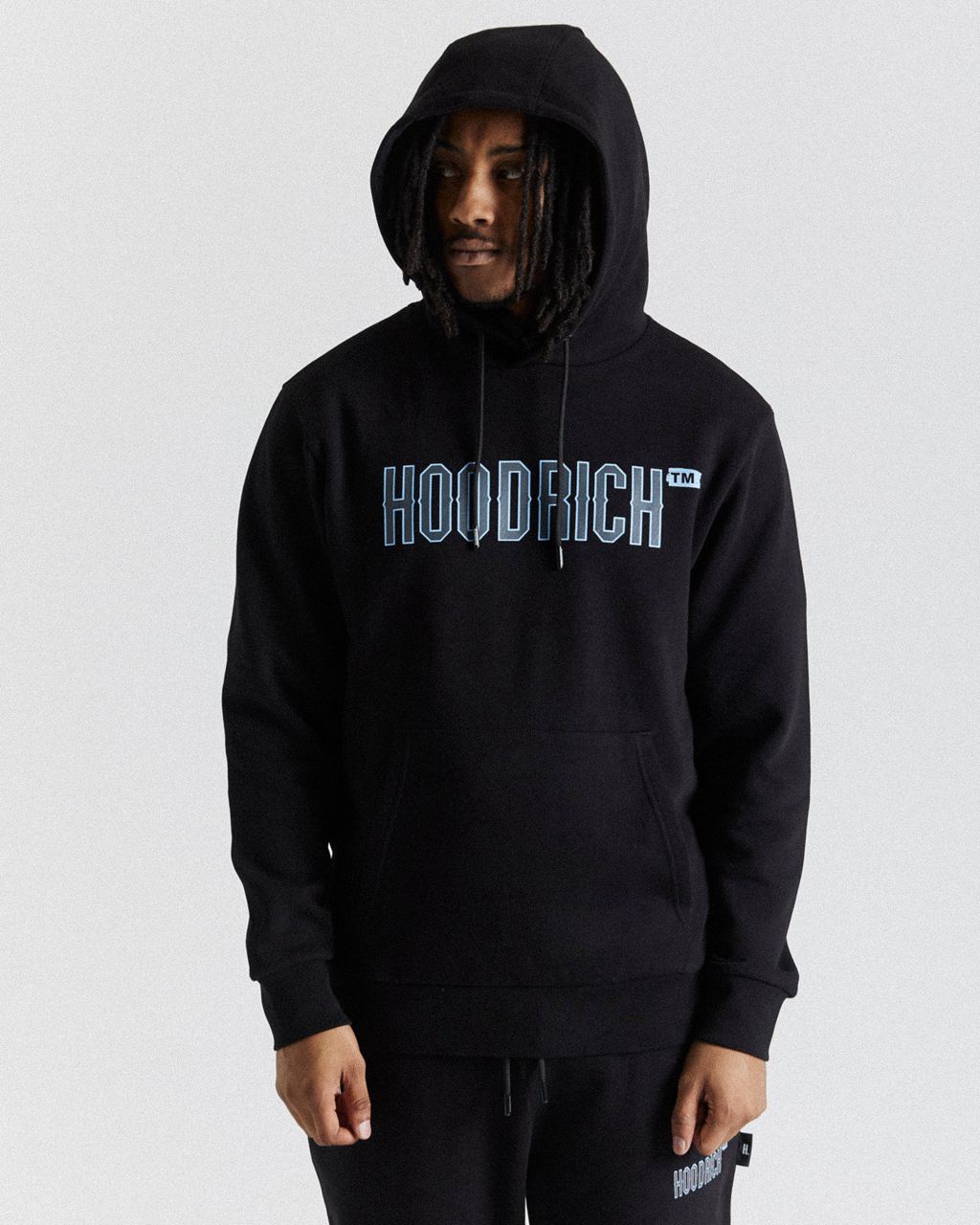 Black/Blue Hoodrich Akira Hoodie USA | 628-IPKHGO