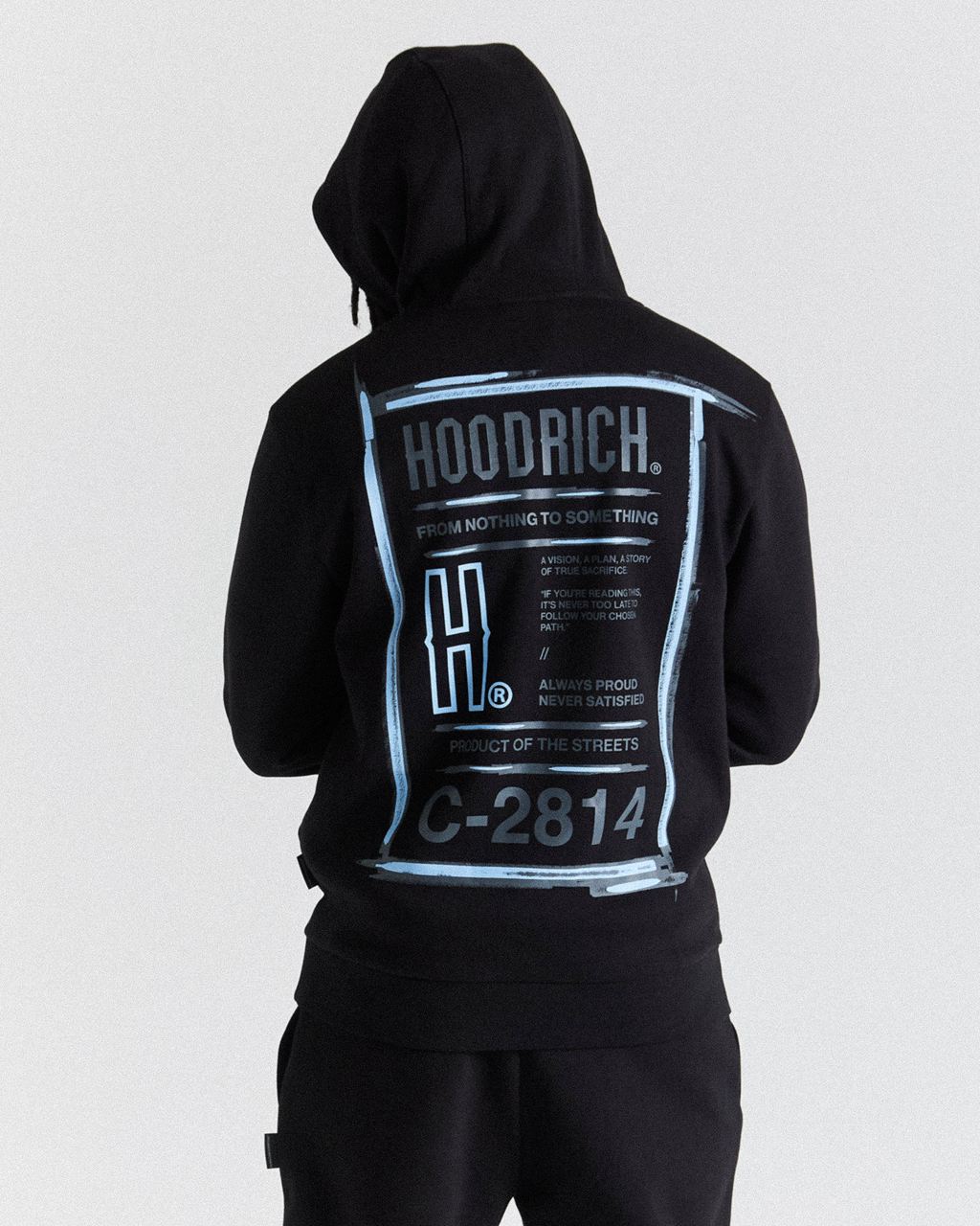 Black/Blue Hoodrich Akira Hoodie USA | 628-IPKHGO