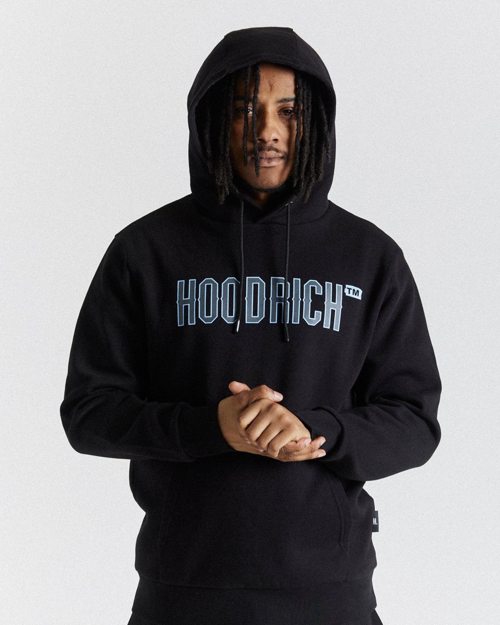 Black/Blue Hoodrich Akira Hoodie USA | 628-IPKHGO