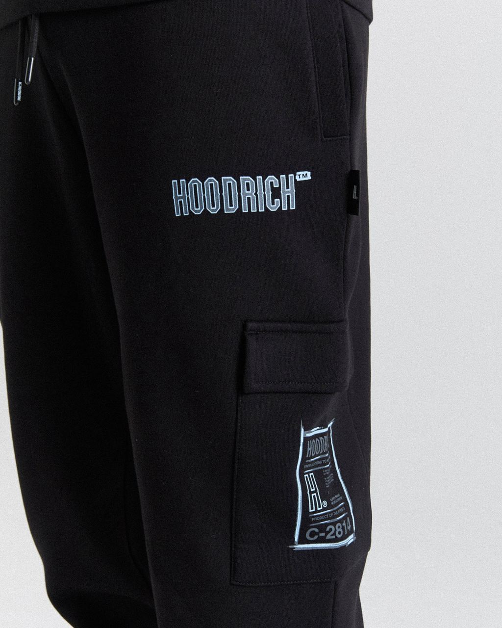 Black/Blue Hoodrich Akira Joggers USA | 165-DMOJZL