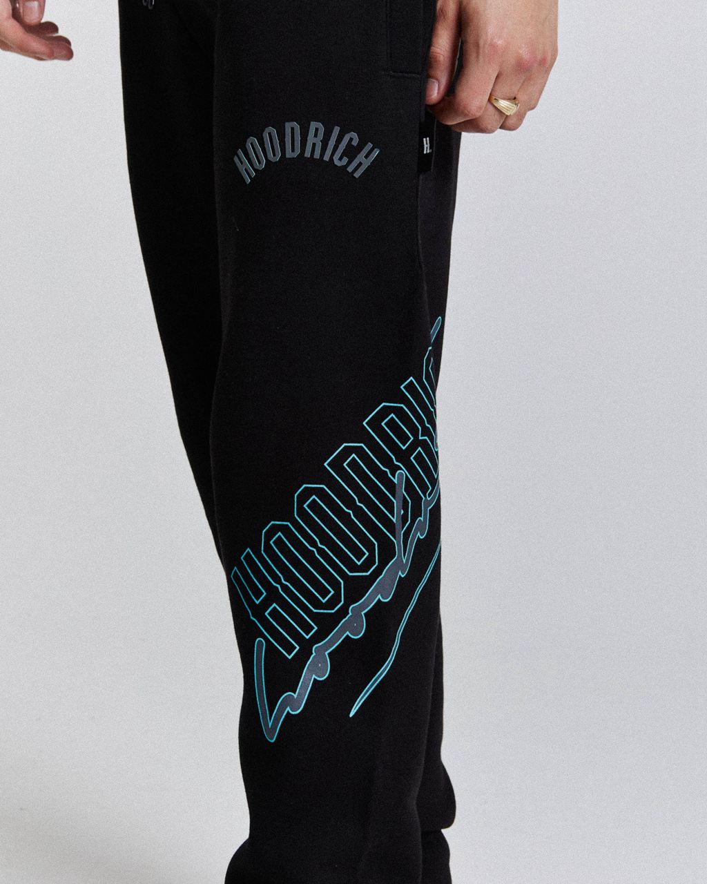 Black/Grey/Blue Hoodrich Tycoon Joggers USA | 745-MHAWZO