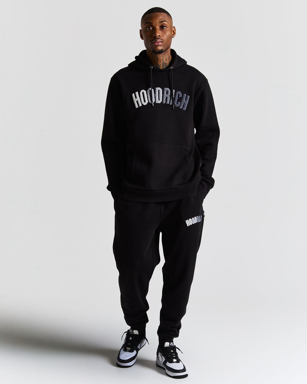 Black/Grey Hoodrich Kraze Hoodie USA | 756-JQKOUC