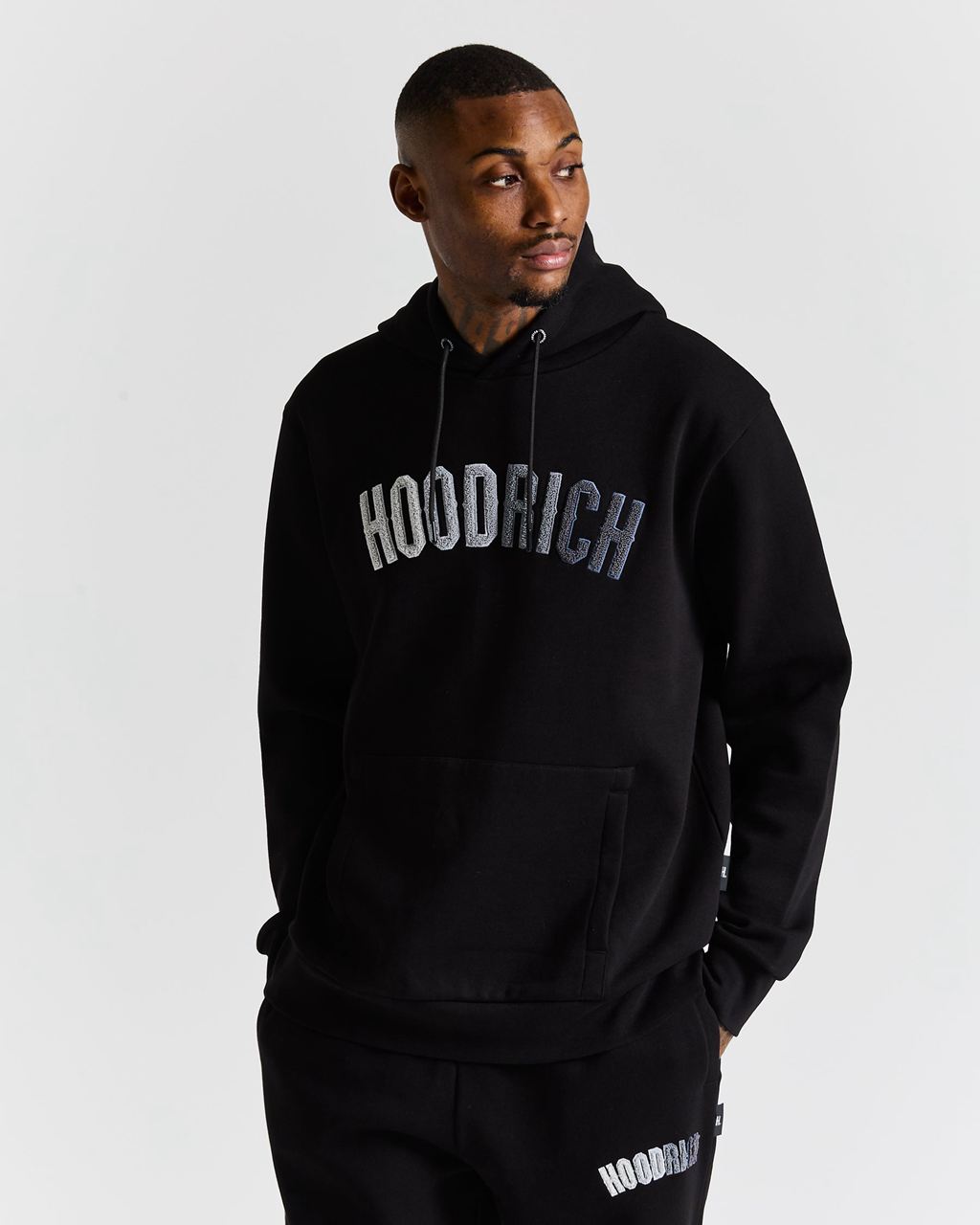 Black/Grey Hoodrich Kraze Hoodie USA | 756-JQKOUC