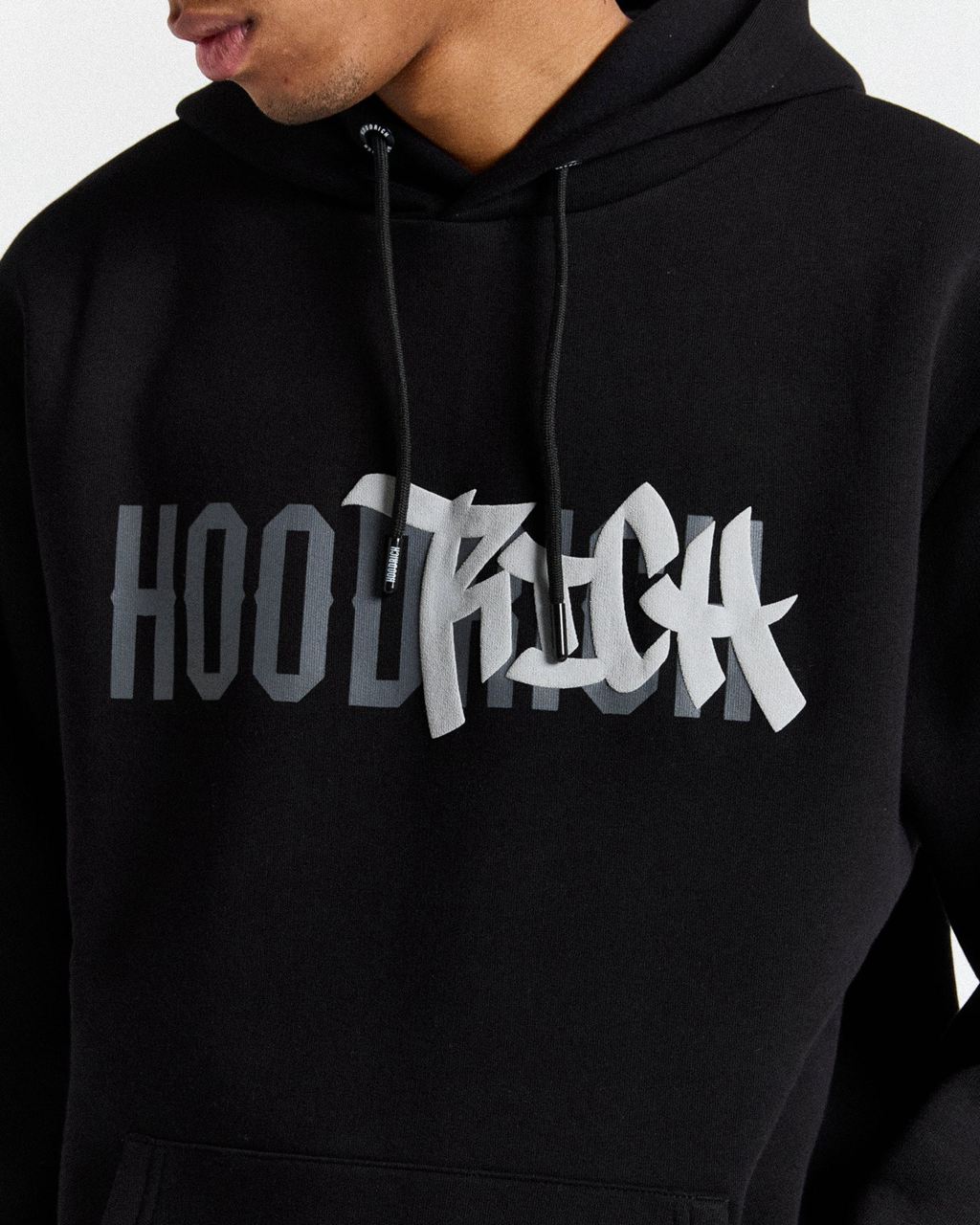 Black/Greys Hoodrich Graffiti Hoodie USA | 640-JKWCGM