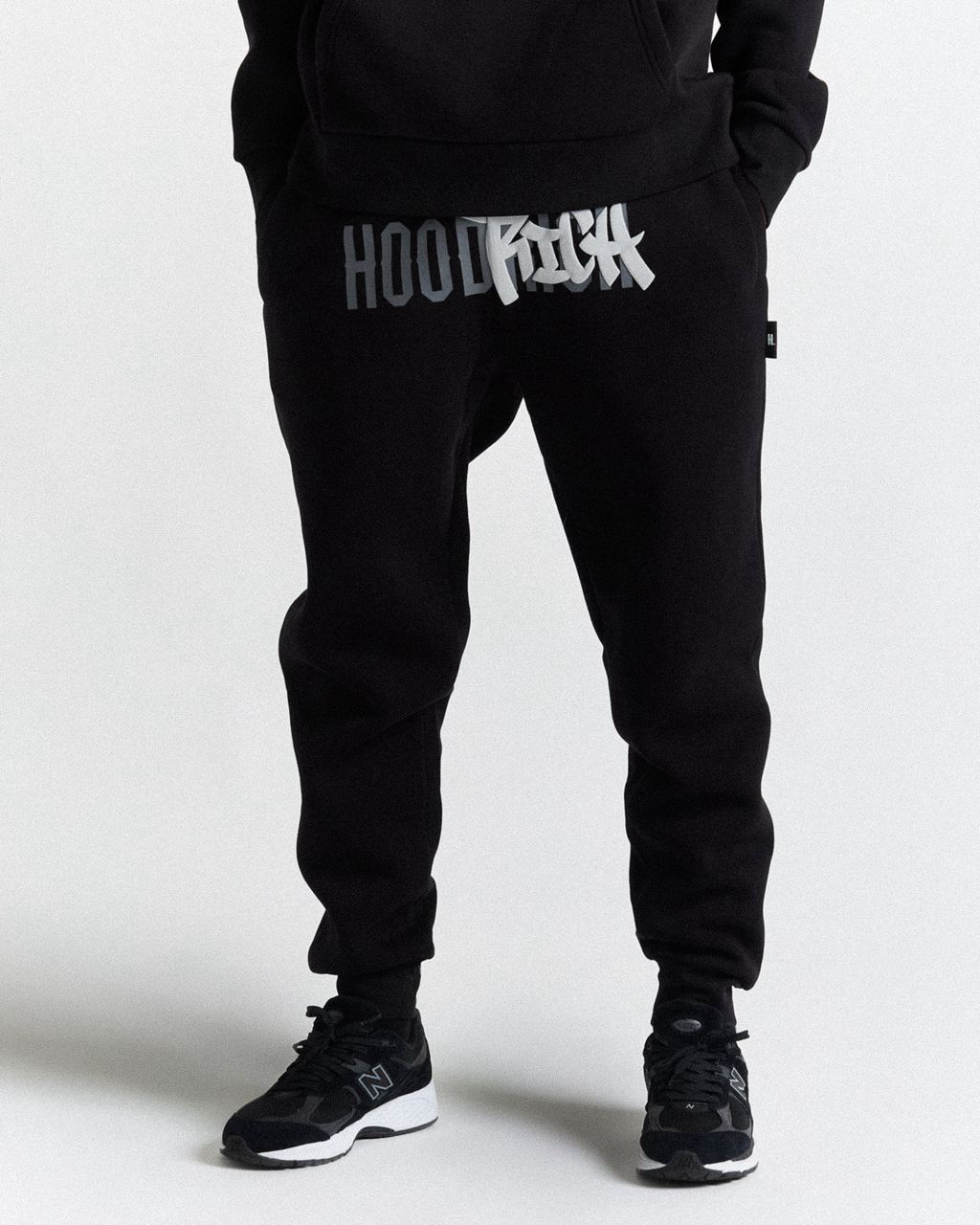 Black/Greys Hoodrich Graffiti Joggers USA | 463-PXHYIC