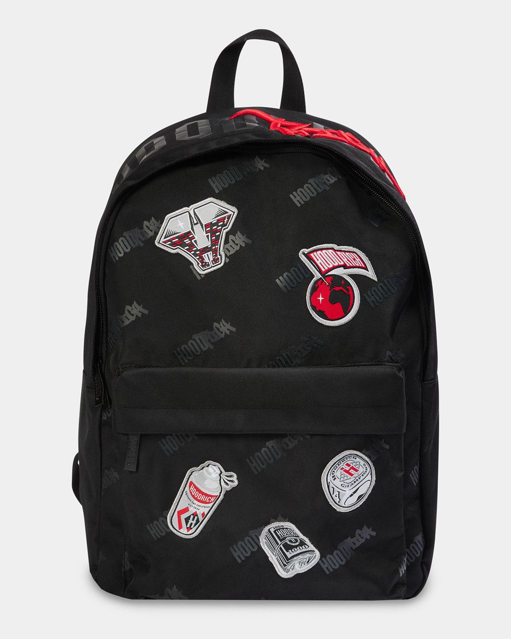 Black/Red/White Hoodrich Honor Backpack USA | 691-IQWRNK