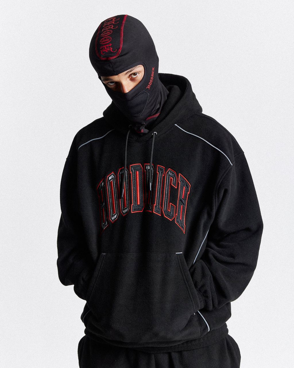 Black/Red Hoodrich OG Heat Balaclava USA | 643-IOMXUC