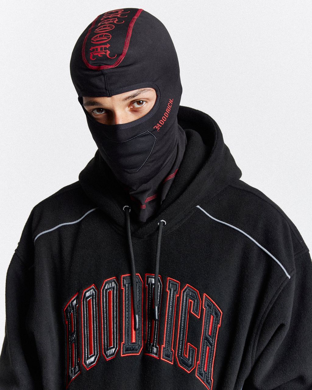 Black/Red Hoodrich OG Heat Balaclava USA | 643-IOMXUC