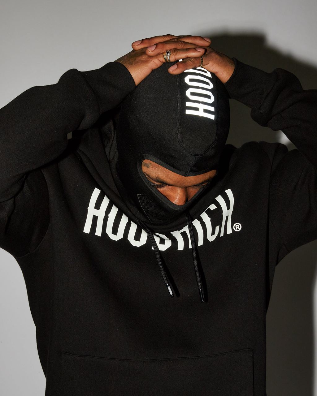 Black/Reflective Hoodrich OG Balaclava USA | 895-LTFQAR