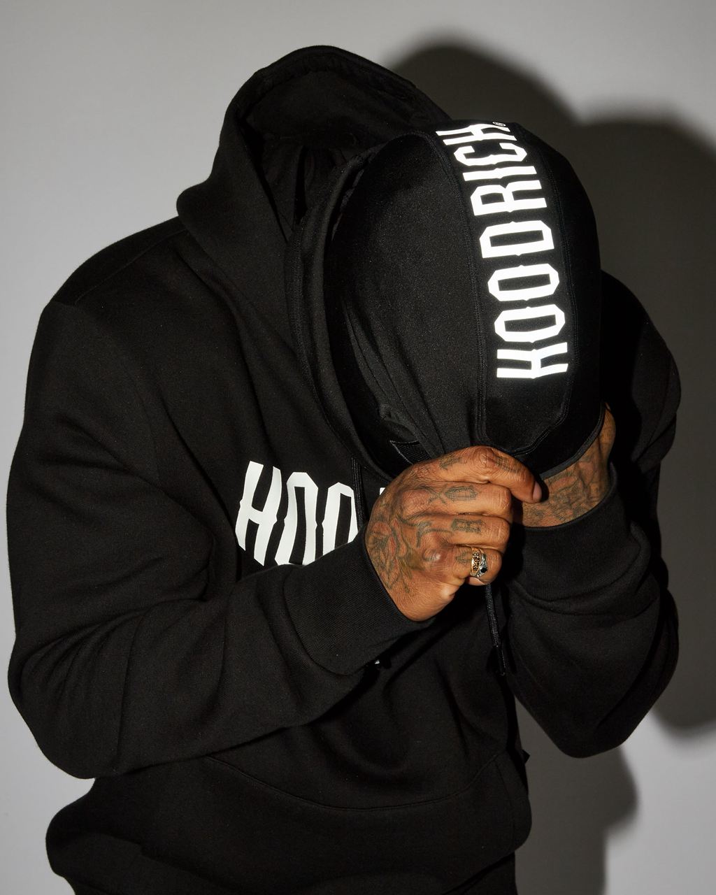 Black/Reflective Hoodrich OG Balaclava USA | 895-LTFQAR