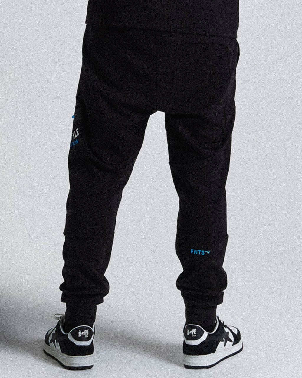 Black/White/Blue Hoodrich Circuit Joggers USA | 762-NHAQSZ