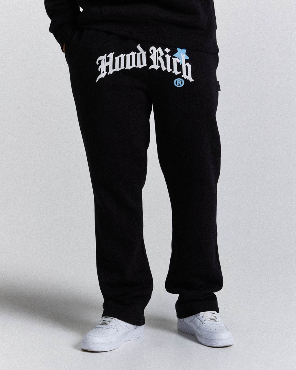 Black/White/Blue Hoodrich Starr Joggers USA | 541-YARSVT