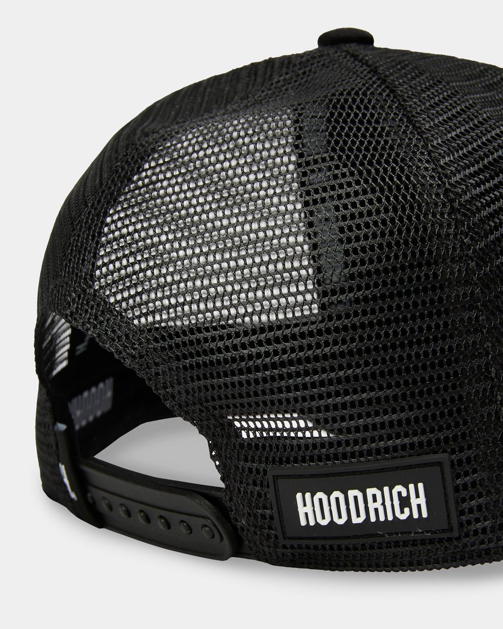 Black/White/Grey Hoodrich Graffiti 5 Panel Trucker Cap USA | 453-XMFQTL