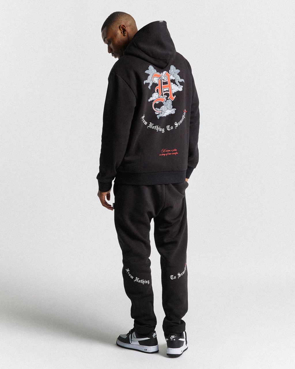 Black/White/Red Hoodrich Empire Hoodie USA | 325-QSUGIM