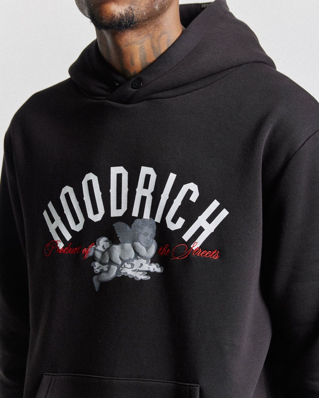 Black/White/Red Hoodrich Empire Hoodie USA | 325-QSUGIM