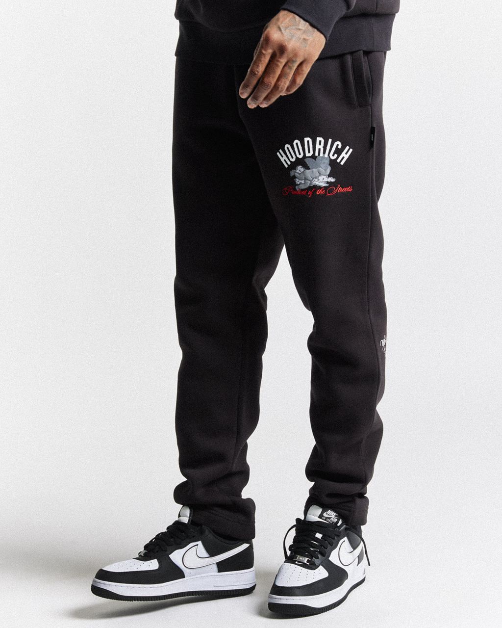 Black/White/Red Hoodrich Empire Joggers USA | 560-AXBYOD