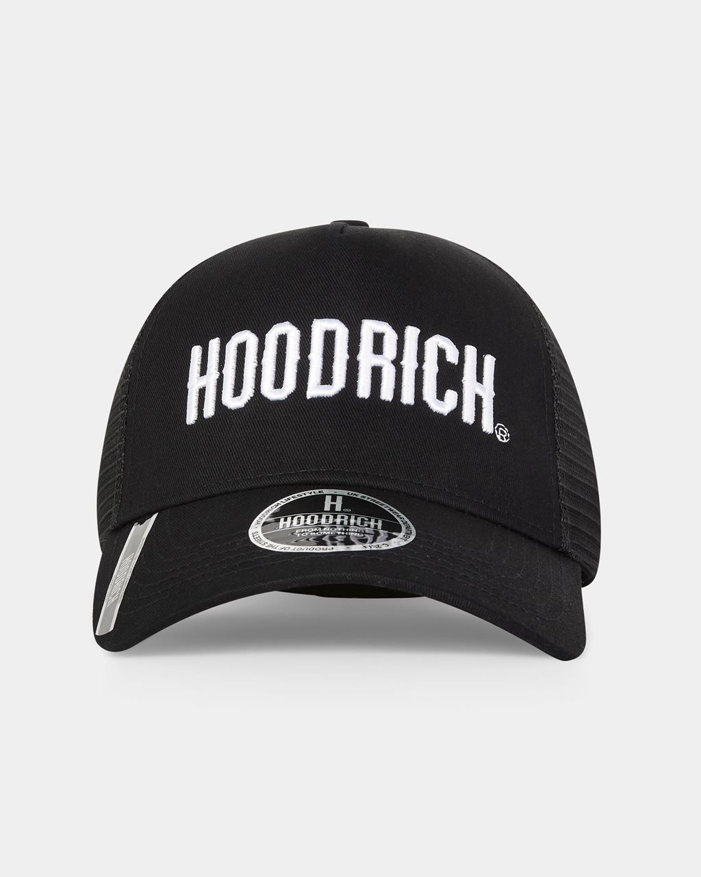 Black/White Hoodrich OG Core Trucker Cap USA | 836-PACTIF