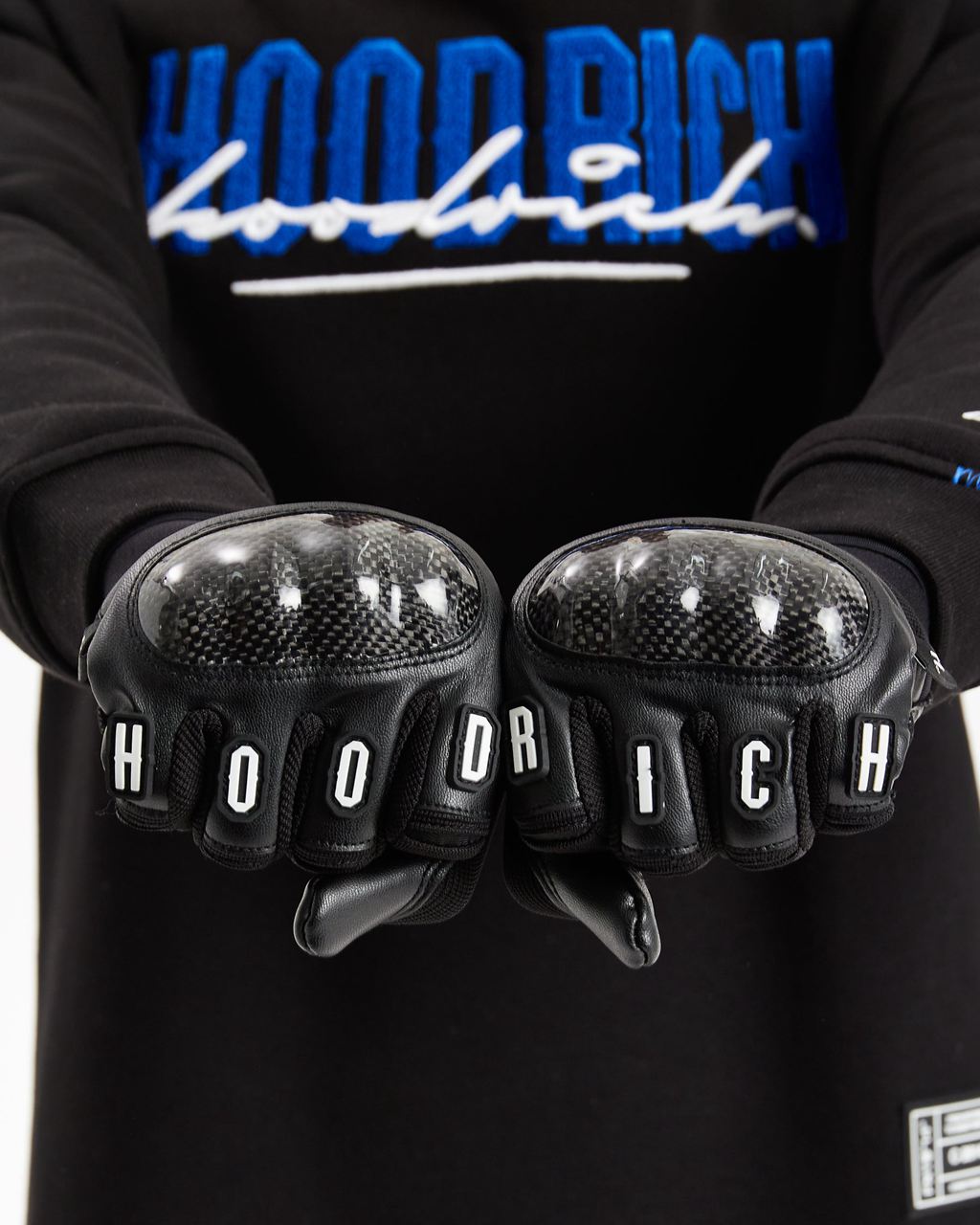 Black/White Hoodrich OG Tactical Gloves USA | 685-OLWIGC