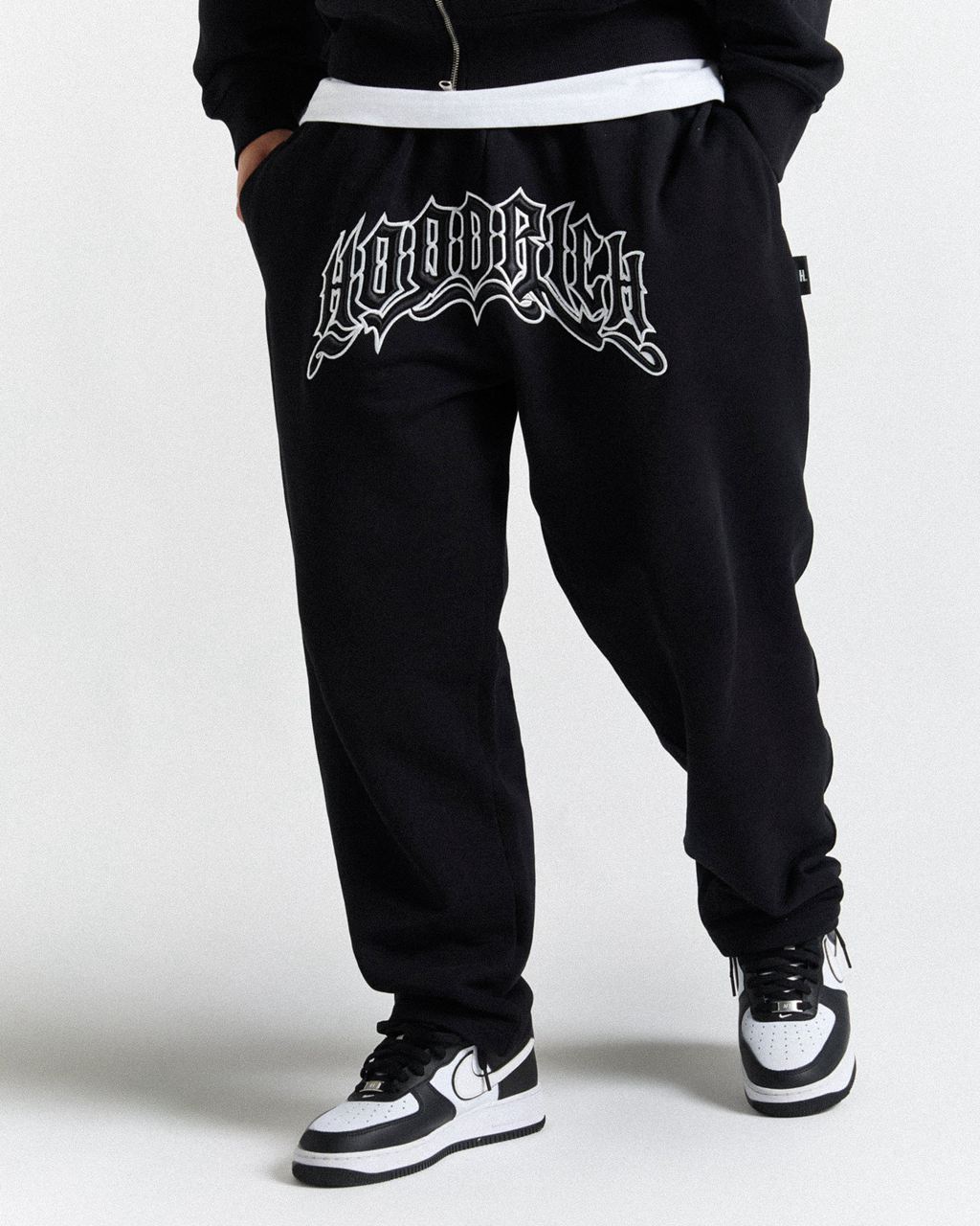 Black/White Hoodrich Ritual Joggers USA | 605-GUIQFW