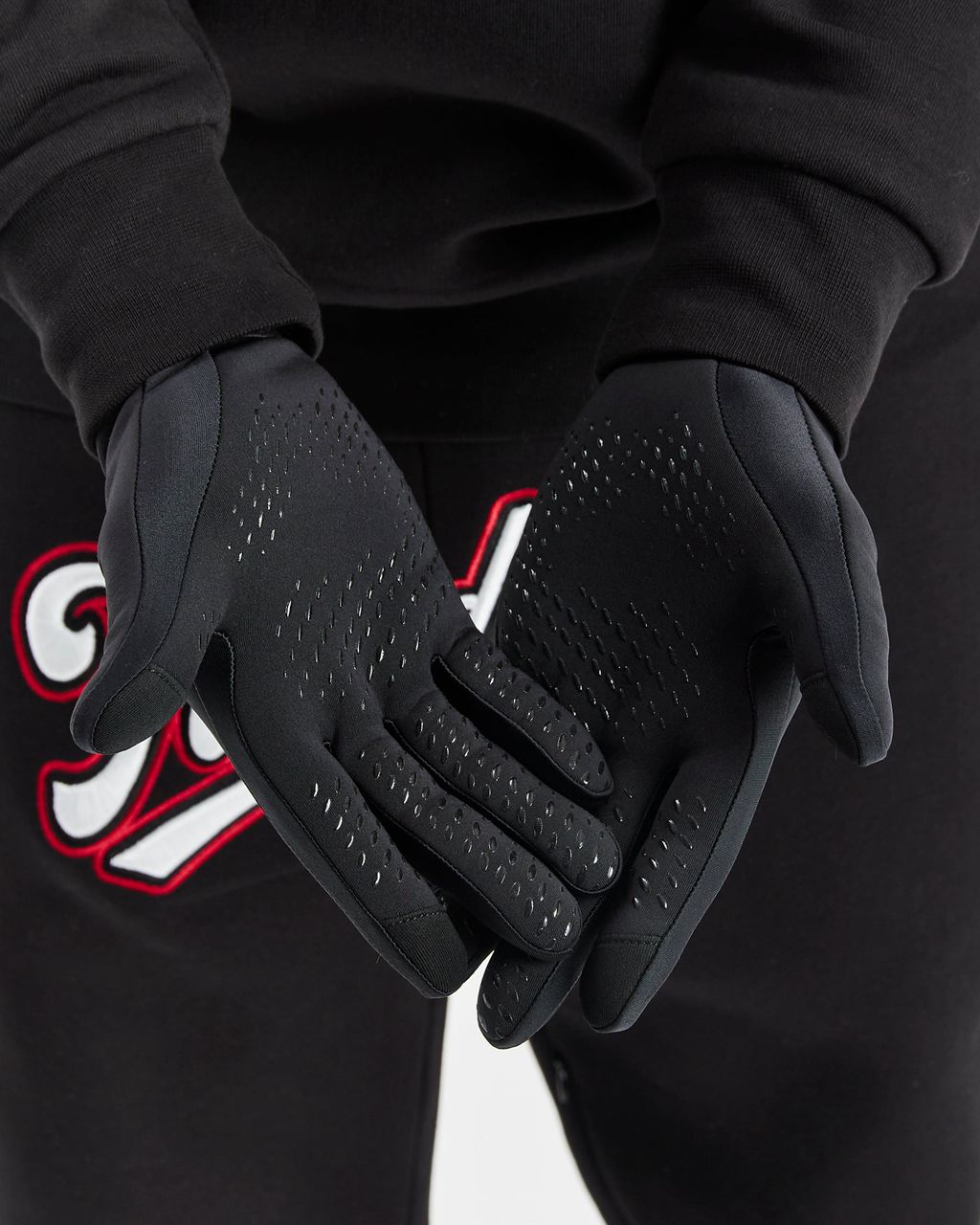 Black/White Hoodrich Target Gloves USA | 139-QOWSMZ