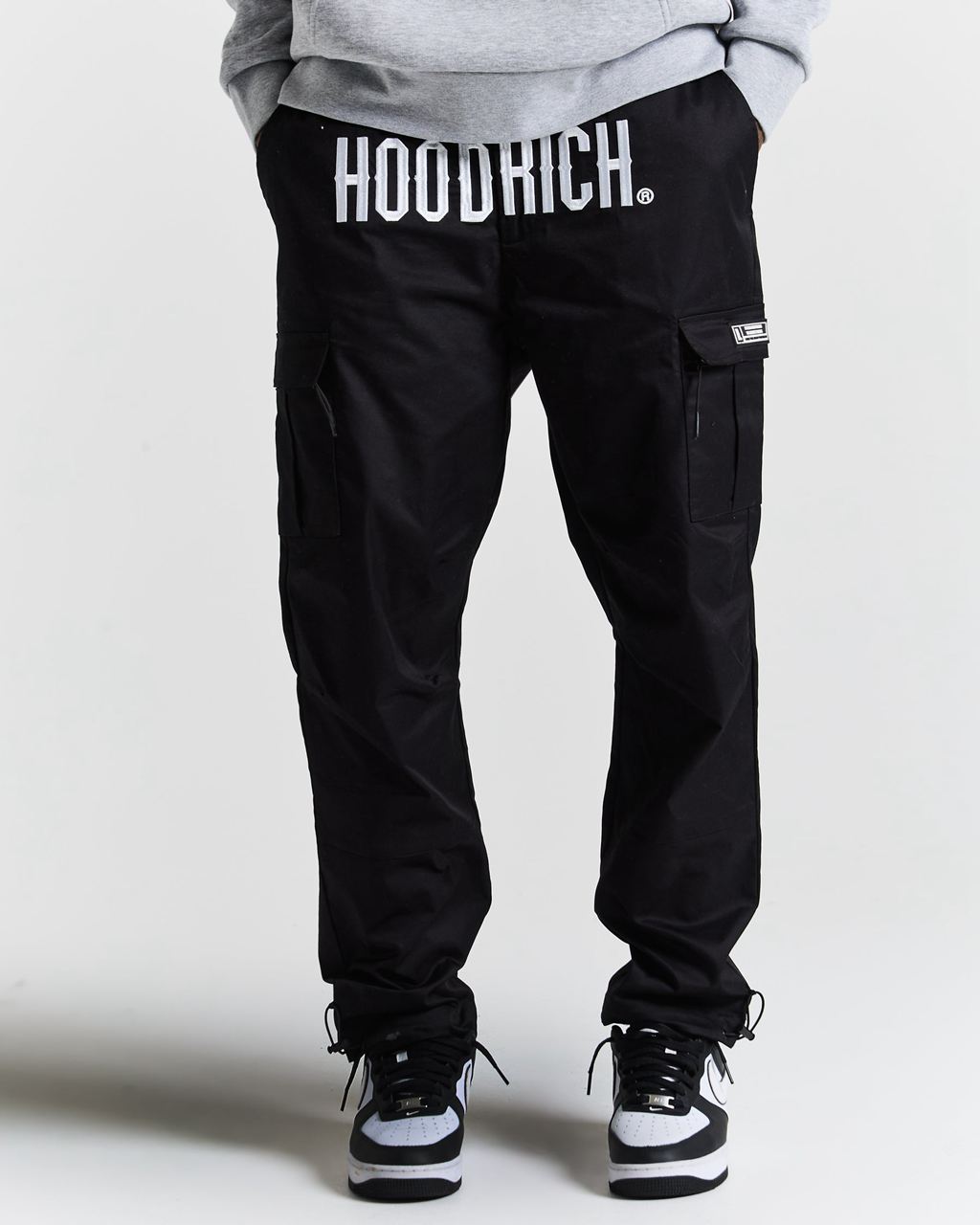 Black/White Hoodrich Trek Cargo Pants USA | 418-PQXBIL