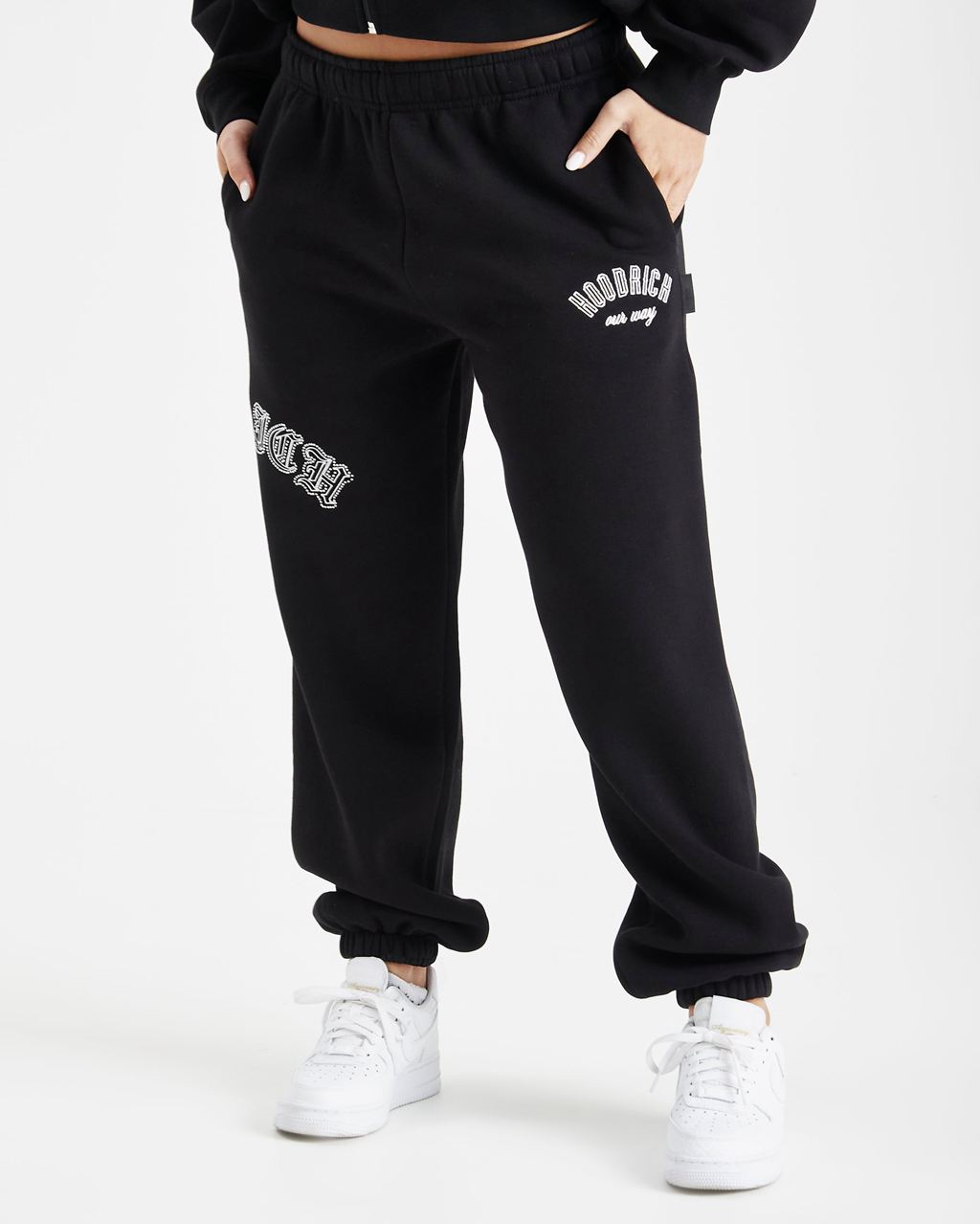 Black Hoodrich Dawn Joggers USA | 048-KGXJSZ