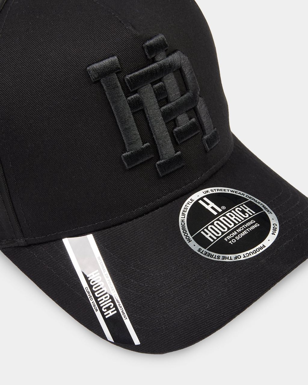 Black Hoodrich OG Link Trucker Cap USA | 129-SCBNQU